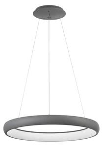 LED lustr Albi 61 světlá šedá