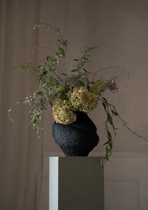 COOEE Design Keramická váza Isla Black - Wide CED436