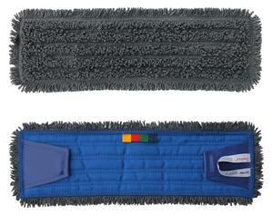 Mop se záložkami Standard, 40 cm - mikrovlákno, šedá