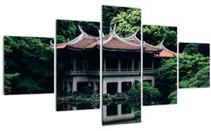 Obraz z japonské národní zahrady (125x70 cm)