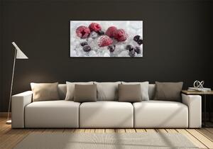 Foto obraz sklo tvrzené Mražené lesní ovoce osh-90017236