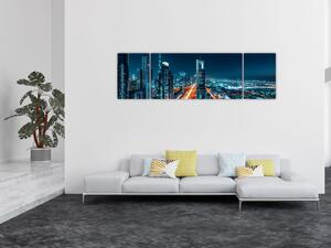 Obraz - Dubajská noc (170x50 cm)