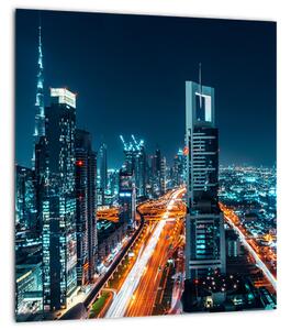 Obraz - Dubajská noc (30x30 cm)