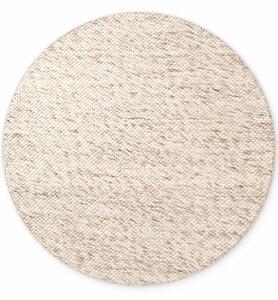 ELLE Decoration, Kusový koberec Lyon Beans 106316 Natural Cream Brown kruh z kolekce Elle, 200x200 (průměr) kruh, hnědá, ložnice