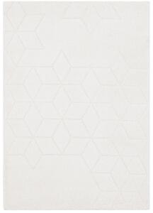 Breno Kusový koberec VEGAS UNI C1/WWW, Bílá, 120 x 170 cm