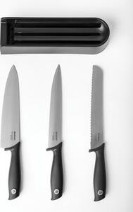 Brabantia Držák na nože šedá + 3ks nožů