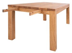 Rozkládací stůl Korund z masivního dubu (deska 4 cm) - 1800x900x40mm