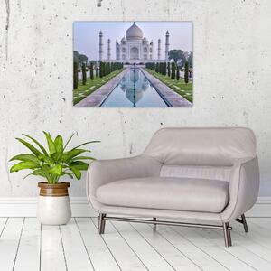 Obraz - Taj Mahal za východu slunce (70x50 cm)