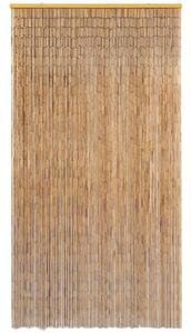 Dveřní závěs proti hmyzu, bambus, 120x220 cm