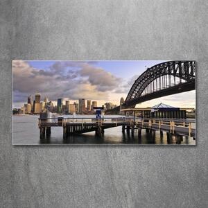 Foto obraz sklo tvrzené Most v Sidney osh-90745371
