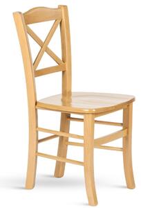 Stima Židle CLAYTON s masivním sedákem Odstín: Bílá