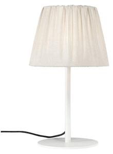 PR Home venkovní stolní lampa Agnar, bílá / béžová, 57 cm