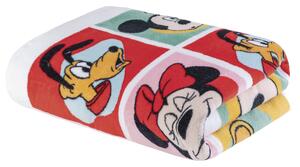 Plážová osuška, 75 x 150 cm, 100 % bavlna (Mickey Mouse a kamarádi) (100363980002)