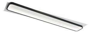 Brilagi - LED Stm stropní svítidlo OUTLINE LED/90W/230V 18x100 cm bílá/černá +DO