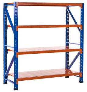 Garážový regál FIUGGI Kov 200 cm 200 cm Oranžová