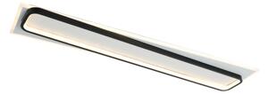 Brilagi - LED Stm stropní svítidlo OUTLINE LED/90W/230V 18x100 cm bílá/černá +DO
