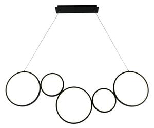 Brilagi - LED Lustr na lanku ECHO LED/60W/230V 4000K 100 cm černá