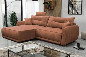 ROHOVÁ SEDAČKA, textil, rezavá MID.YOU - Sedací soupravy, Online Only