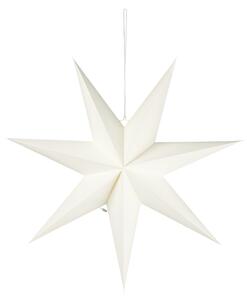 Závěsná papírová hvězda White Stillenat Ø 60 cm