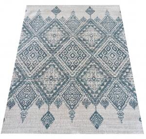 Skandinávský koberec s mátově zelenými vzory Šířka: 60 cm | Délka: 100 cm