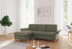 ROHOVÁ SEDAČKA, textil, olivově zelená Sit & More - Sedací soupravy, Online Only