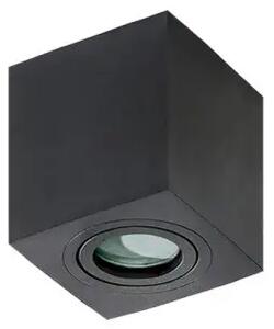 Moderní bodové svítidlo Brant square černé