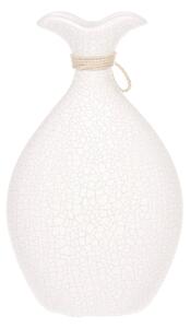 Váza keramická na suché květiny, barva bílá TD-10833-10