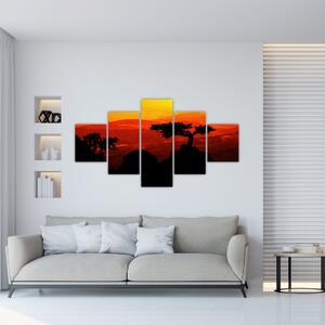 Obraz - Západ slunce (125x70 cm)