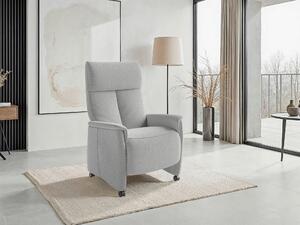 RELAXAČNÍ KŘESLO, textil, barvy stříbra Sit & More - Online Only křesla & taburety, Online Only