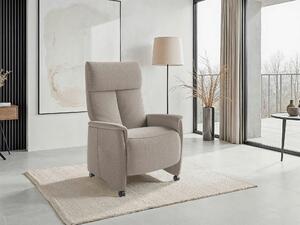 RELAXAČNÍ KŘESLO, textil, šedohnědá Sit & More - Online Only křesla & taburety, Online Only