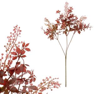 Květina umělá plastová Barva tmavě červená KU4202-DRT
