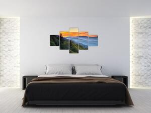Obraz - Červánky v horách (125x70 cm)