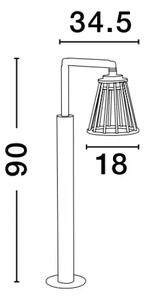 Venkovní LED lampa Carina