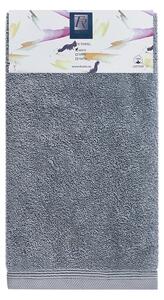 Jednobarevný froté ručník - tmavě šedá - 40 х 70 cm, 100% bavlna