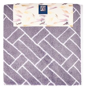 Vícebarevný froté ručník/osuška - fialová - 70 х 140 cm, 100% bavlna
