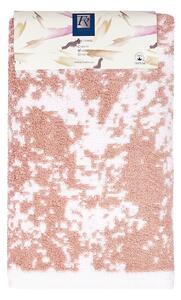 Vícebarevný froté ručník - růžová - 50 х 90 cm, 100% bavlna