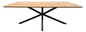 Jídelní stůl s deskou v dubovém dekoru 90x160 cm Cesura – Unique Furniture
