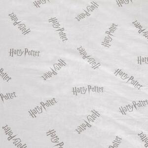 Prostěradlo Harry Potter Bílý Šedý 160 x 200 cm