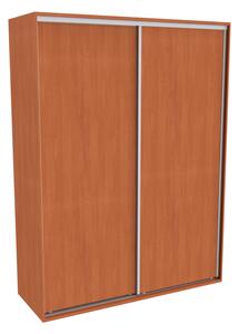 Šatní skříň FLEXI 2 s posuvnými dveřmi Varianta barvy: Dub natur (dub sonoma), Šířka: 220 cm, Výška: 220 cm
