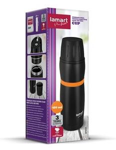 Lamart LT4054 termoska Cup 480 ml, oranžová