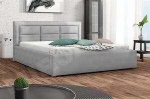 Čalouněná postel s úložným prostorem a roštem Pesto, Rozměr postele: 140x200, Potah: Victoria 14 866 Mirjan24 5902928259339