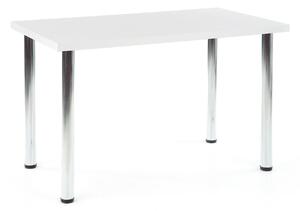 Stůl Modex 120 bílý / chrom Halmar