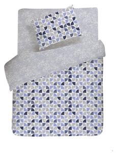 Bavlněné povlečení SINEU fialové Rozměr povlečení: 70 x 90 cm | 140 x 200 cm