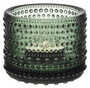 Svícen Kastehelmi Iittala piniově zelený