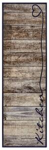 Běhoun Cook & Clean 105390 Brown Taupe 50x150 cm