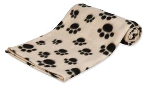 Béžová fleecová deka pro psa 100x70 cm Trixie Barney – Plaček Pet Products