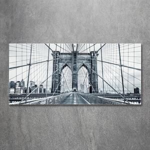 Foto obraz sklo tvrzené Brooklynský most osh-94990249