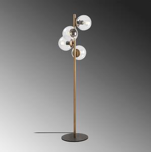 Designová stojanová lampa Qunsia II 130 cm zlatá
