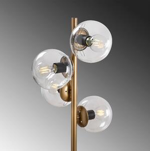 Designová stojanová lampa Qunsia II 130 cm zlatá