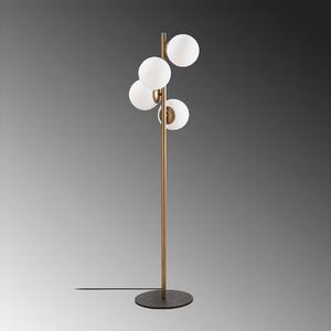 Designová stojanová lampa Qunsia 130 cm zlatá